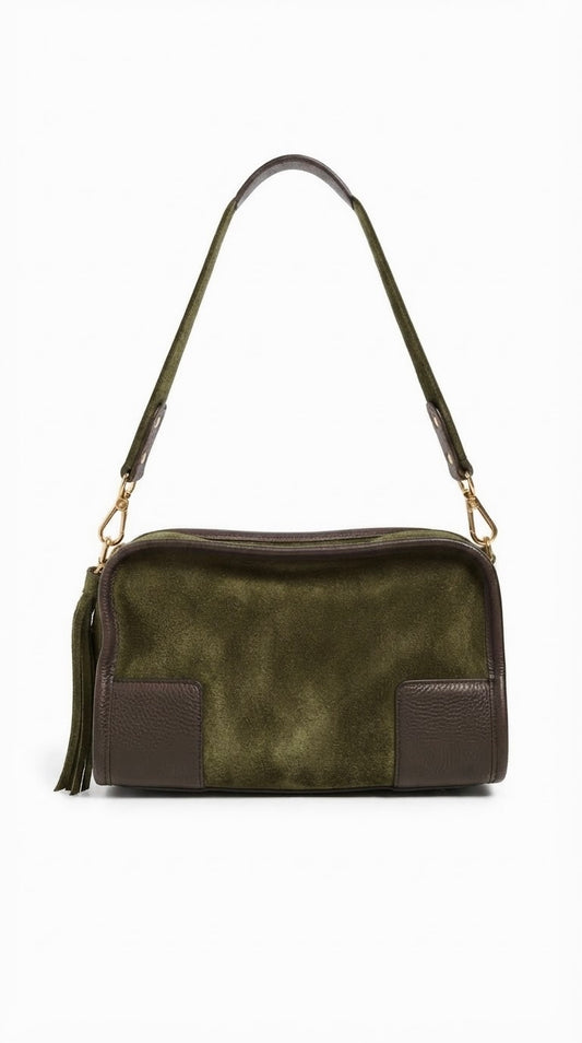 Bolso Piel Ante Firenze +2 colores