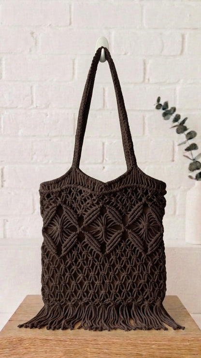 Bolso Tote de Macramé +2 colores
