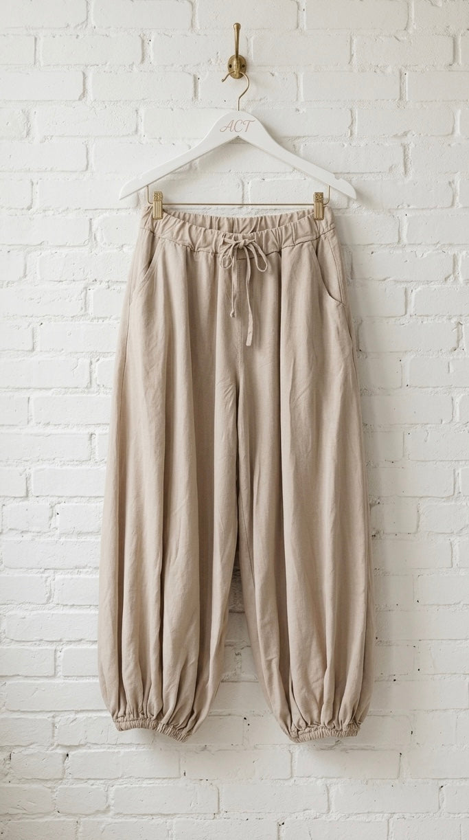 Pantalón Bombacho Tencel