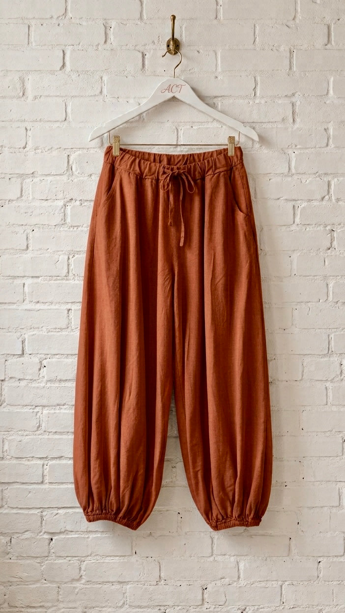 Pantalón Bombacho Tencel