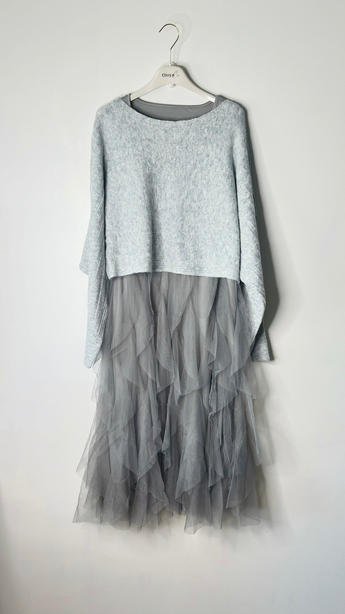 Vestido Conjunto dos piezas de tul           +2 colores