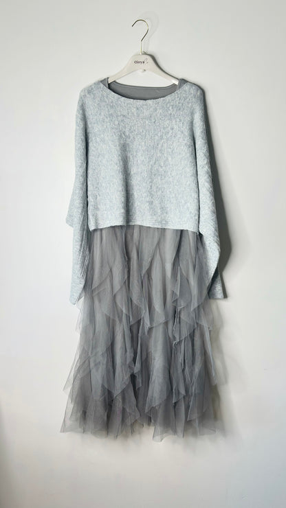 Vestido Conjunto dos piezas de tul           +2 colores