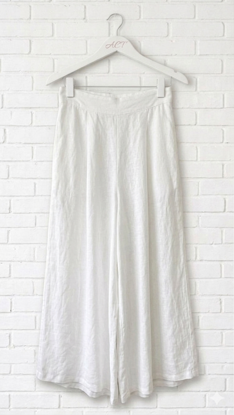 Pantalón lino basic Aurora +6 colores
