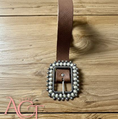 Cinturón stel piel +7 colores