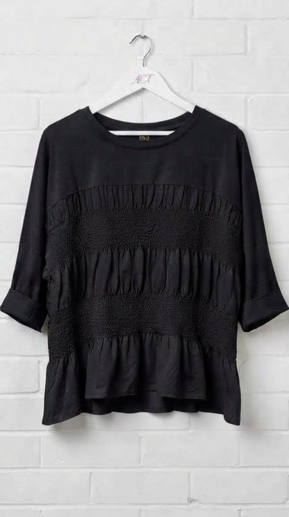 Camiseta Basic Manga Larga Nido de abeja +5 colores