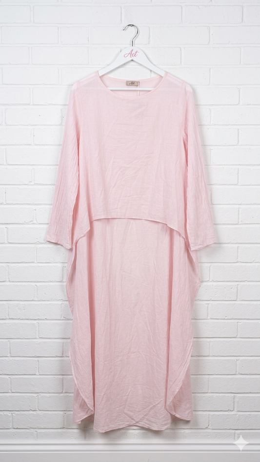 Maxi Blusa irregular +2 colores