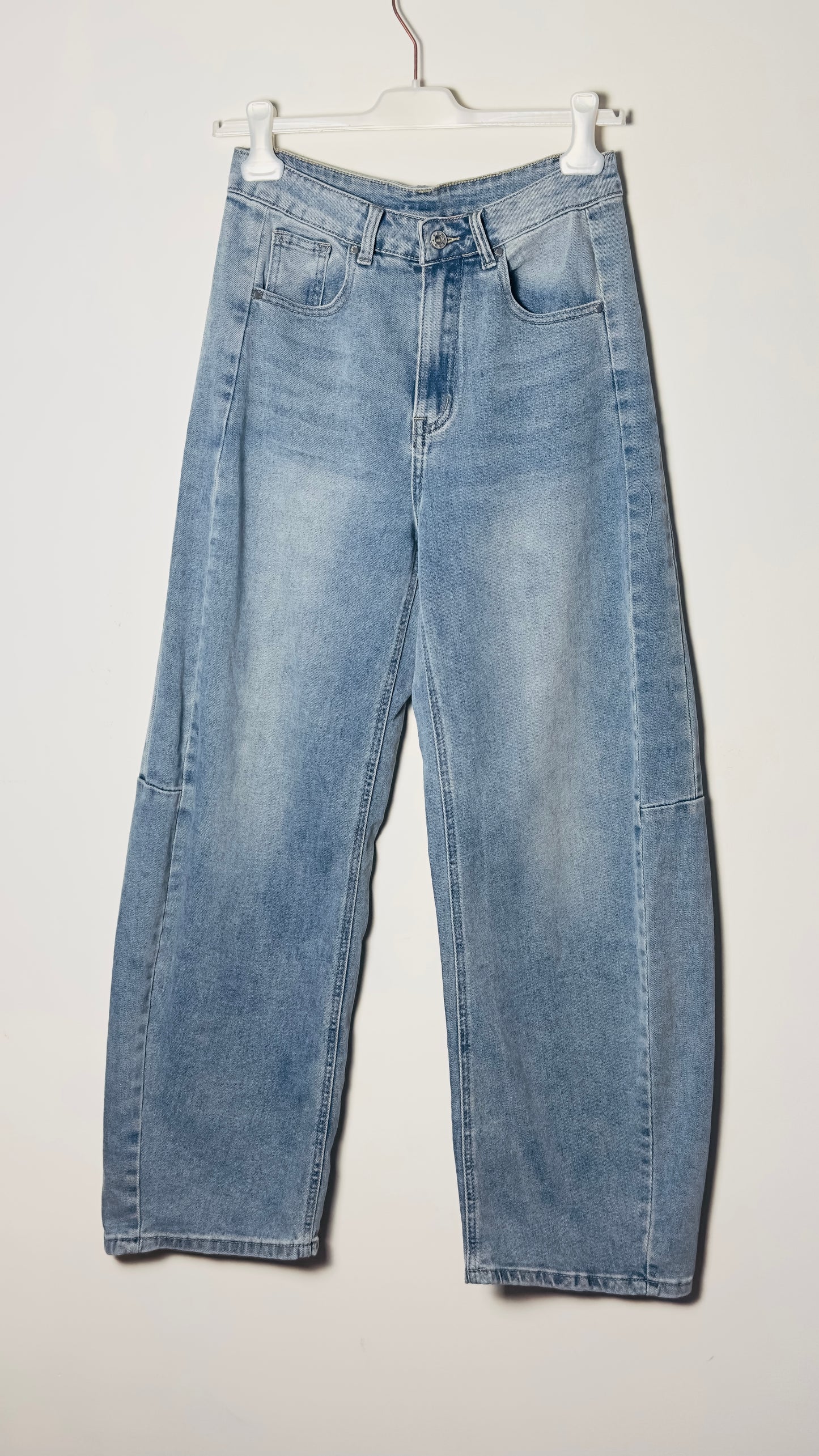 Pantalón balloon tejano