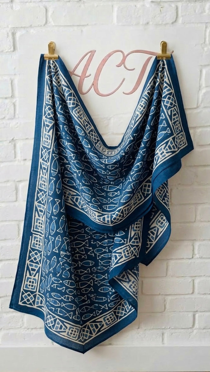 Pañuelo aquarium +1 color