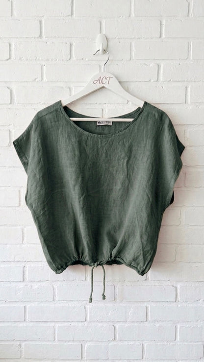 Blusa cordón lino Aurora +5 colores