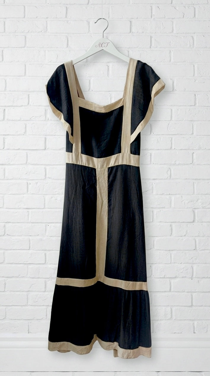 Vestido bicolor