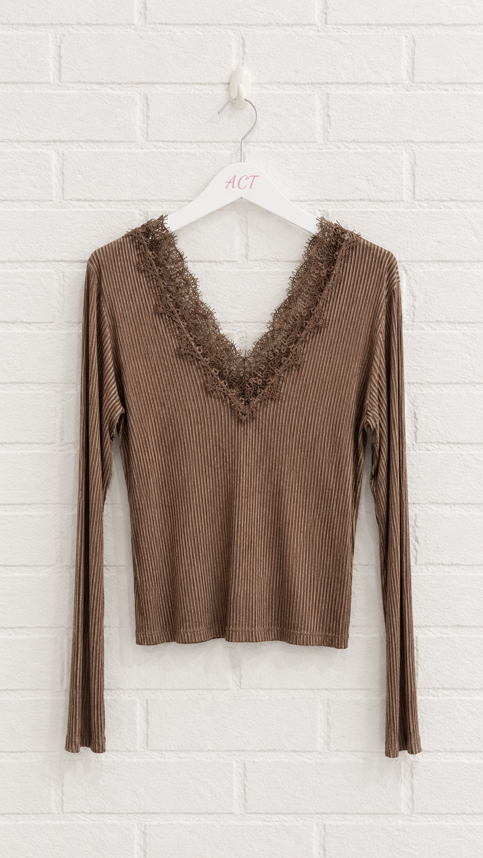 Camiseta Rib Lencera