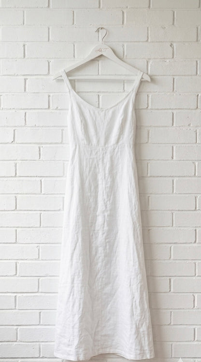 Vestido de lino oasis fluido +4 colores