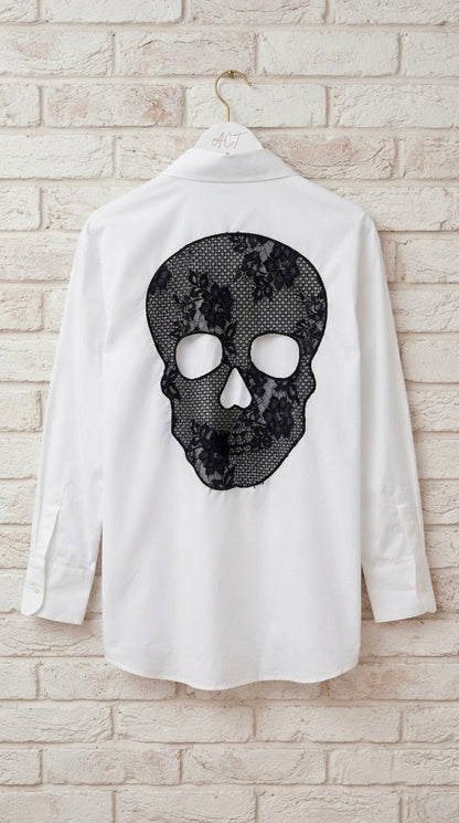Camisa Catrina Encaje +2 colores