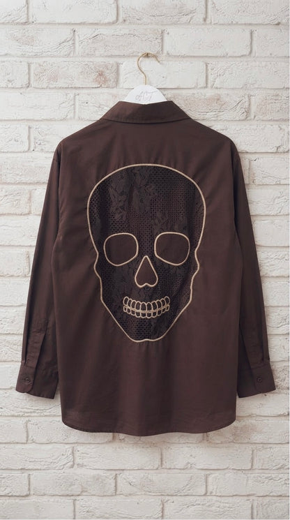 Camisa Catrina Encaje +2 colores