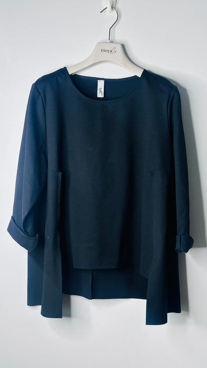 Camiseta asimétria Eloisse 158C +2 colores