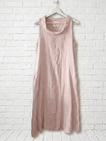 Vestido lino Valeria+9 colores