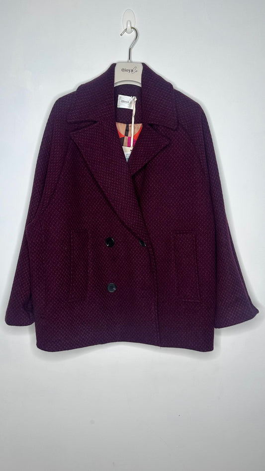 Chaquetón gioya burdeos