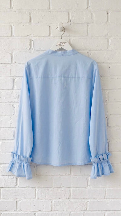 Camisa Cuello Desmontable Chorreras