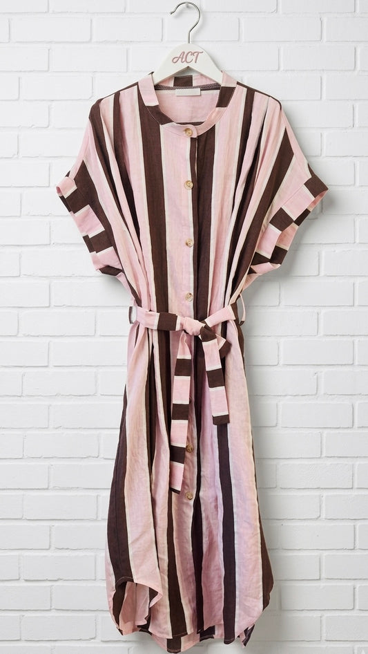 Vestido chic rayas +2 colores