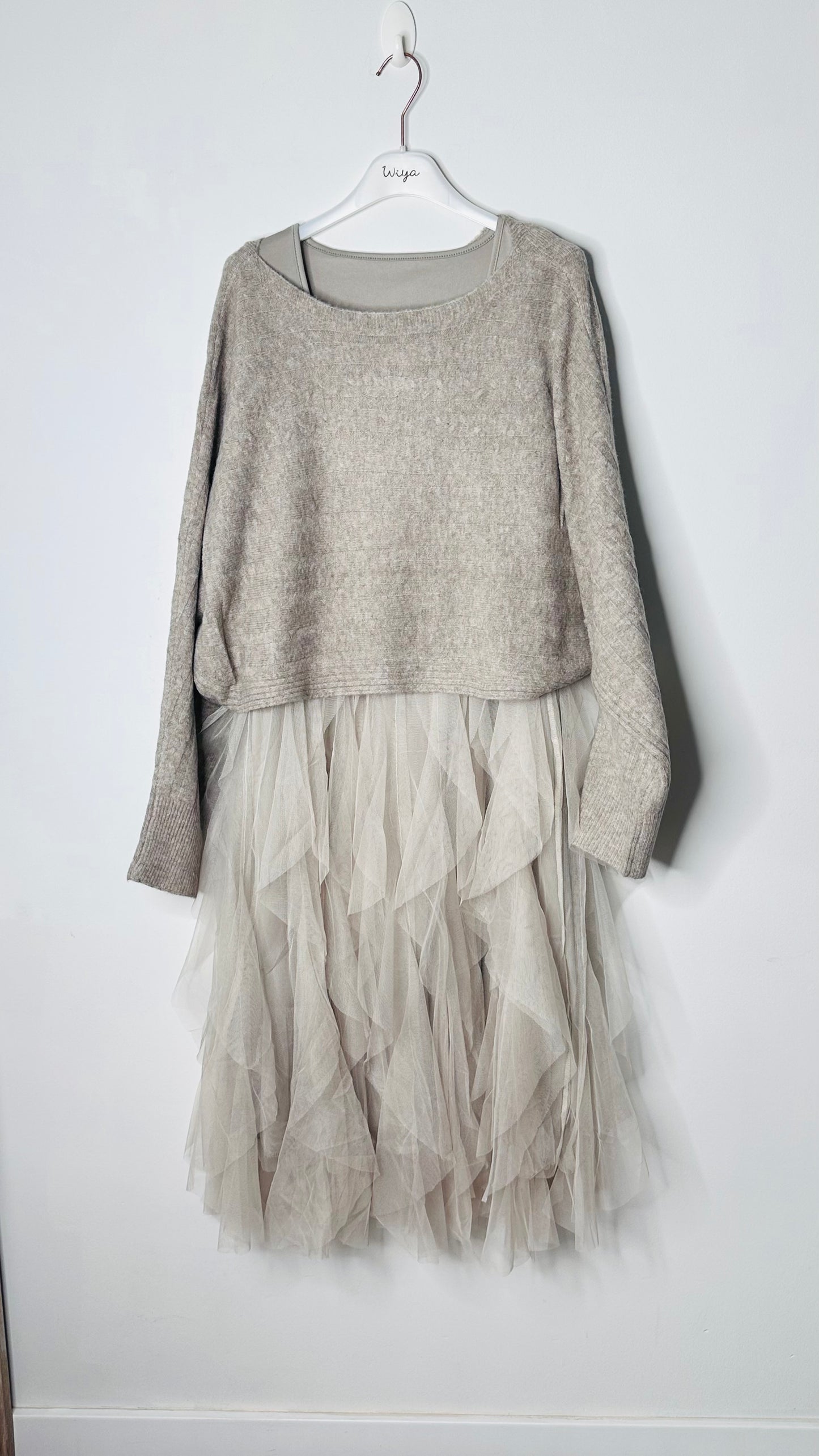 Vestido Conjunto dos piezas de tul           +2 colores