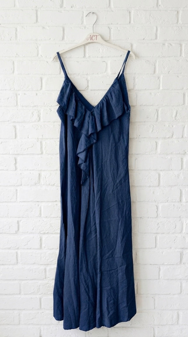 Vestido cascada+ 6 colores