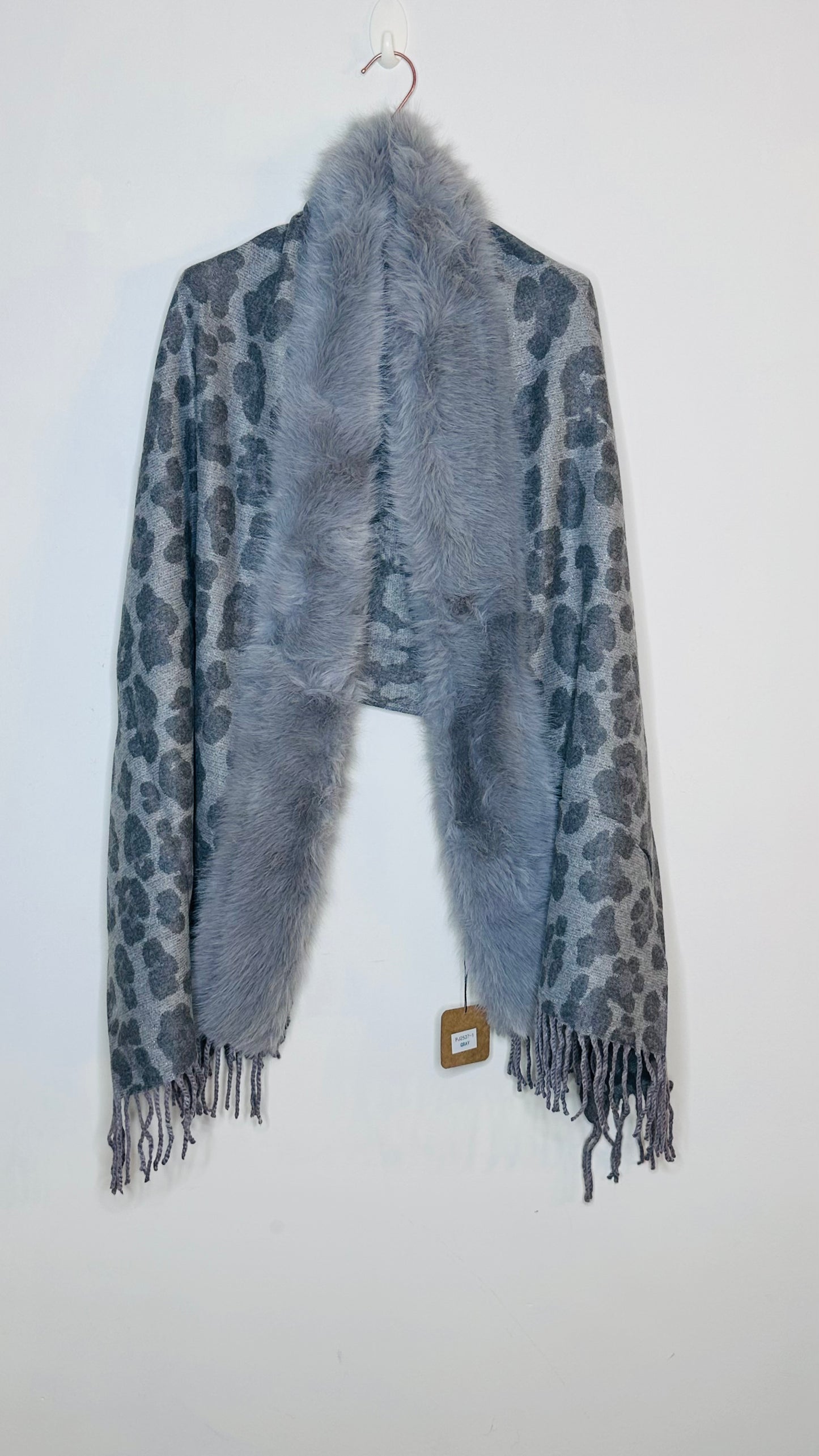 Animal print shawl +3 colors