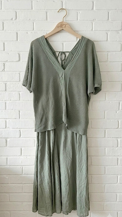Vestido dos piezas calado +3 colores