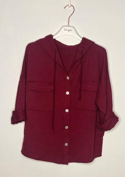 Sudadera de botones  +6 colores