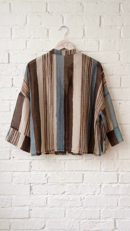 Blusa Oriental Rayas