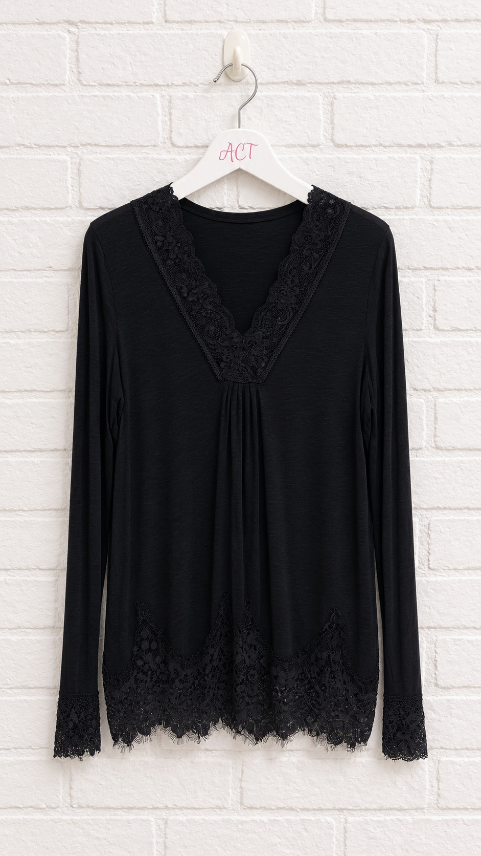Lingerie-style T-shirt +5 colors