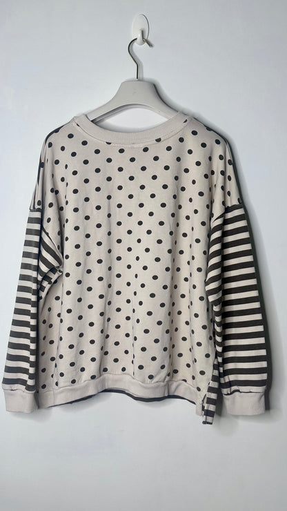 Sudadera combi +1 color