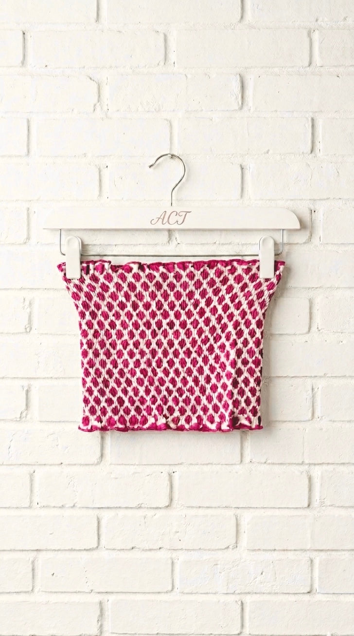Top bandeau mini-diamonds +3 colores
