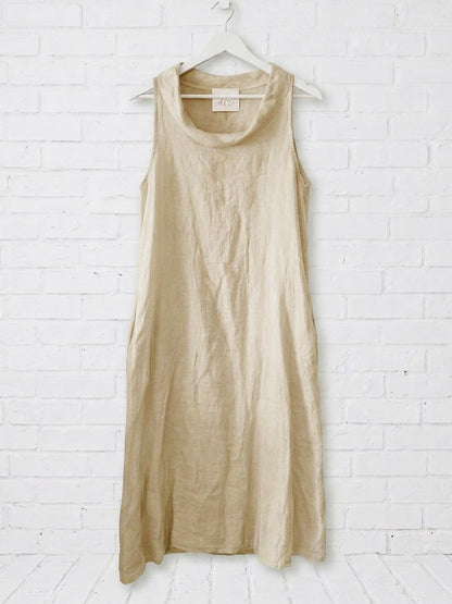 Vestido lino Valeria+9 colores