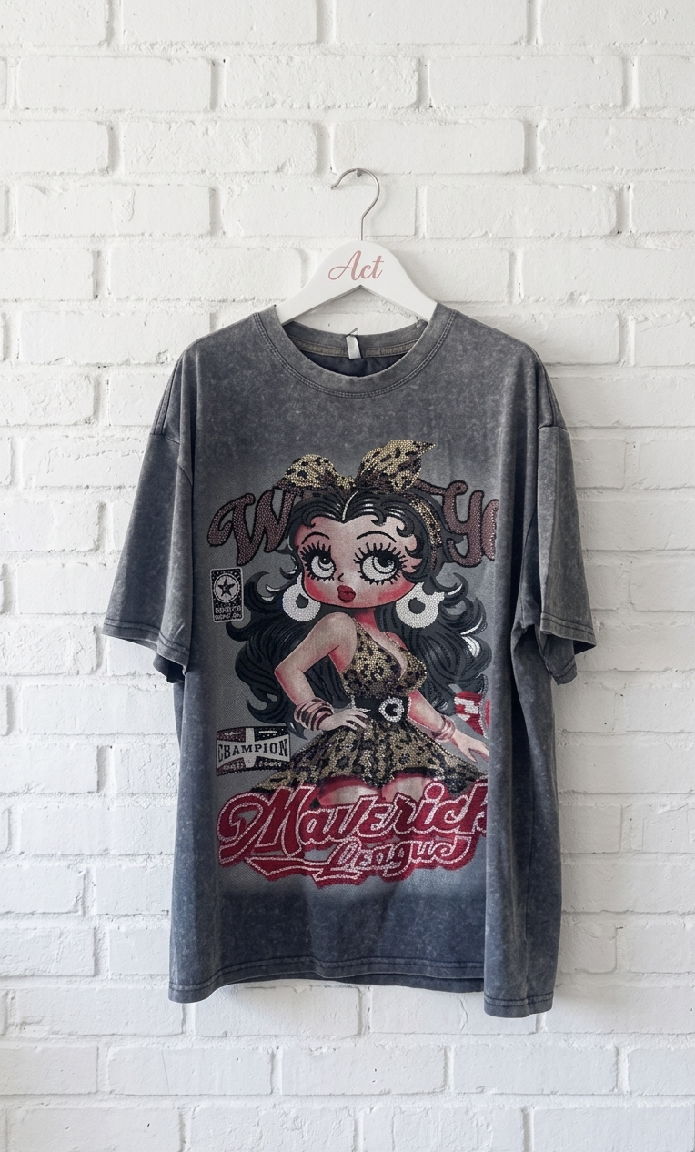Camiseta Betty Boop +2 colores