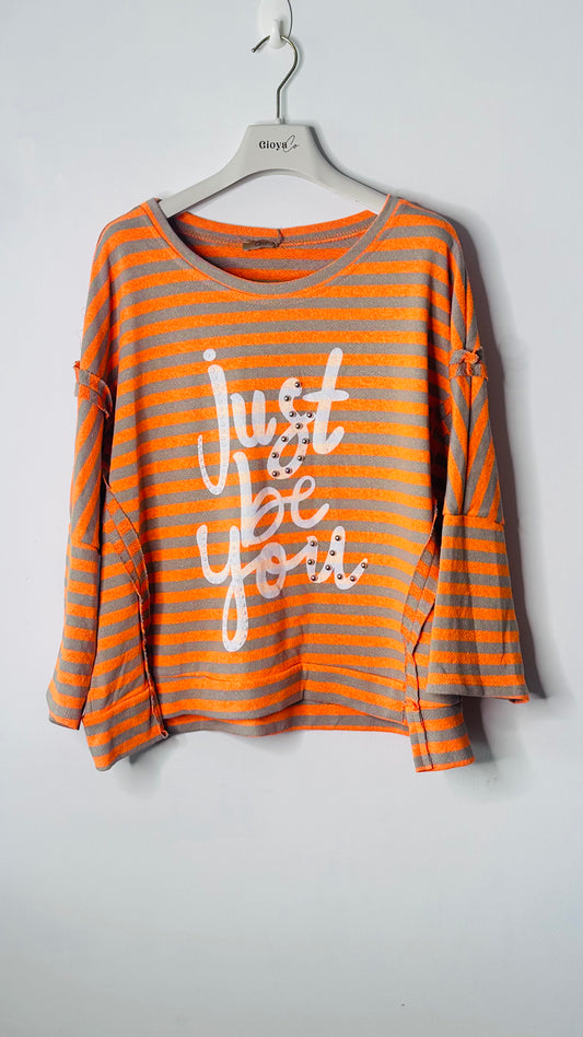 Sudadera just be you +4colores