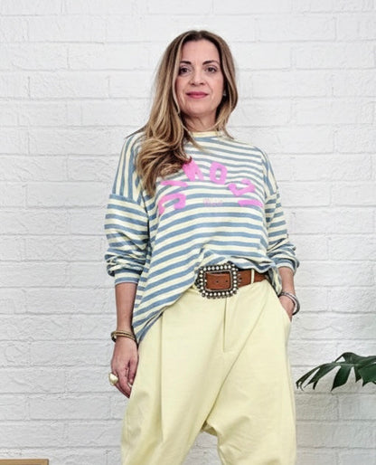 Sudadera Iconic rayas +1 color