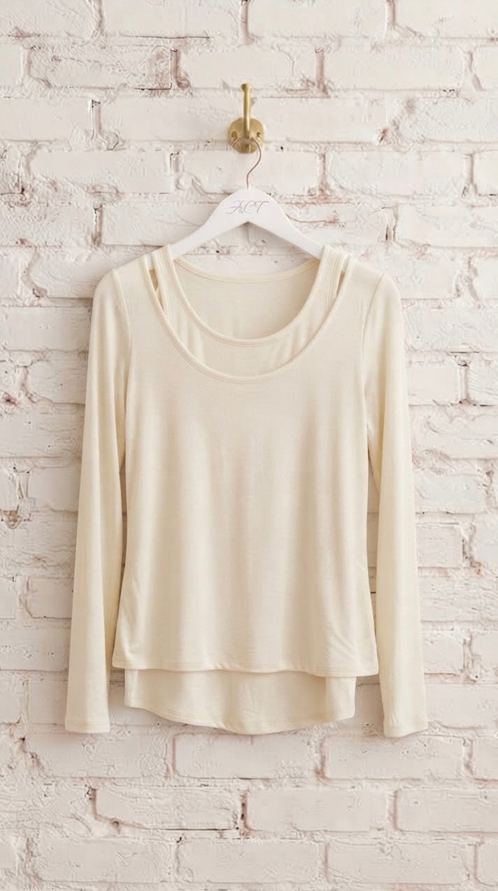 Camiseta Doble Basic +4 colores