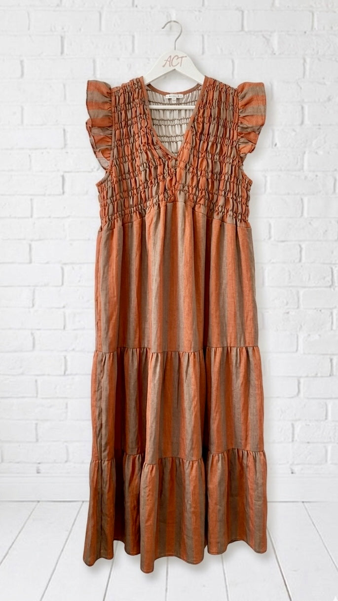 Vestido boho rayas +3 colores