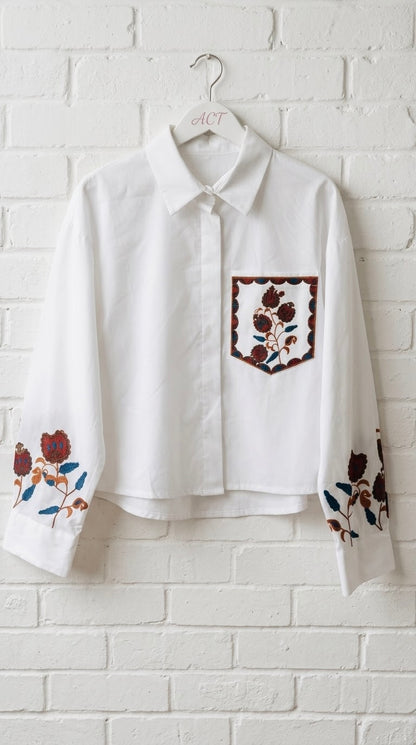Camisa Boho Bloom +1 color