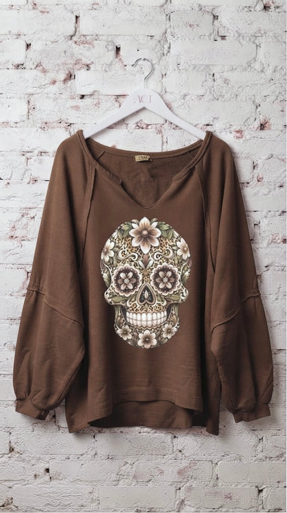 Sudadera Catrina Floral +2 colores