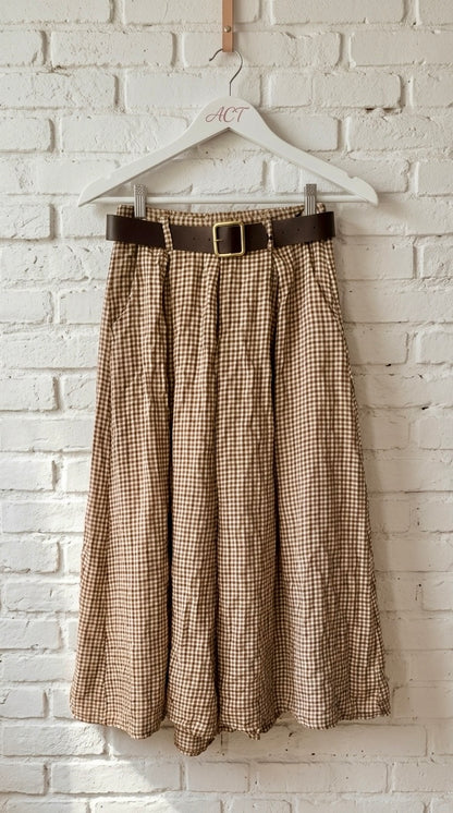 Pantalón Palazzo Vichy Studio