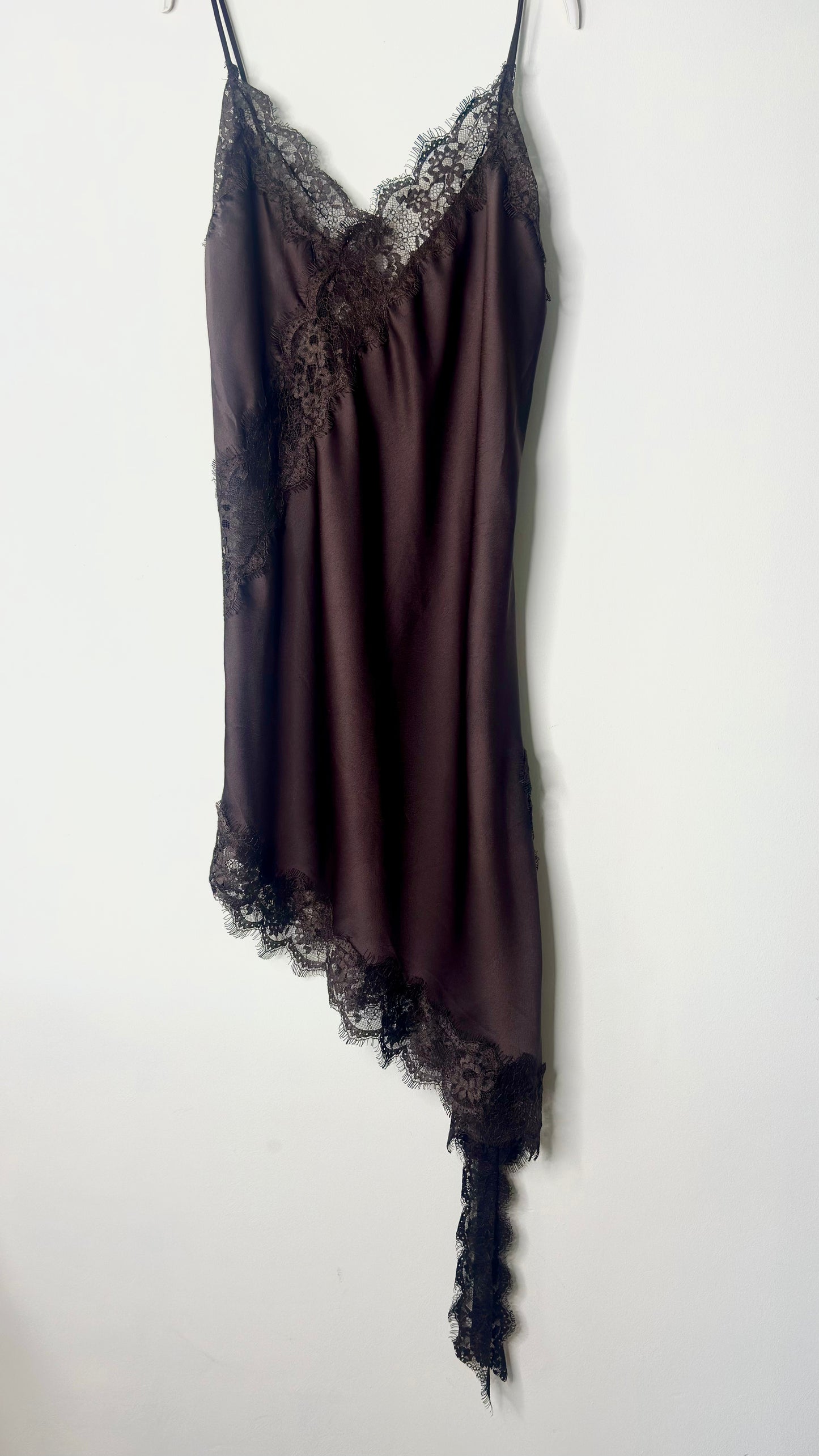 Vestido lencero asimétrico  + 5 colores