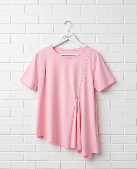 Camiseta asimetría +5 colores