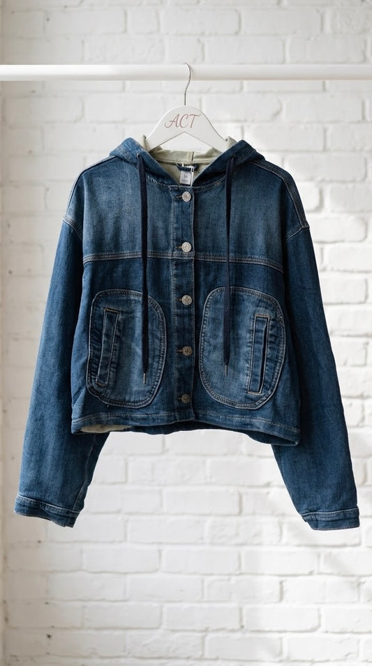 Cazadora Vaquera Boxy Urban