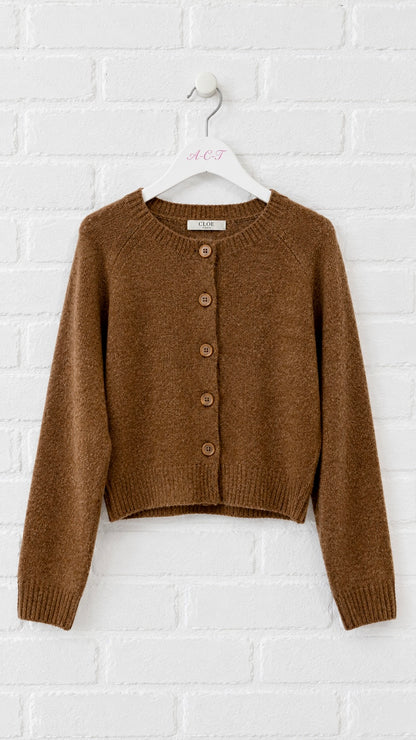 Chaqueta Punto Crop +5 colores