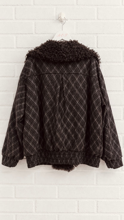 Chaqueta Cuadros & Borreguito