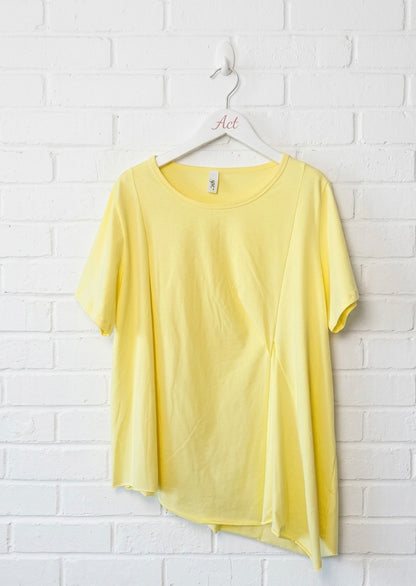 Camiseta asimetría +5 colores