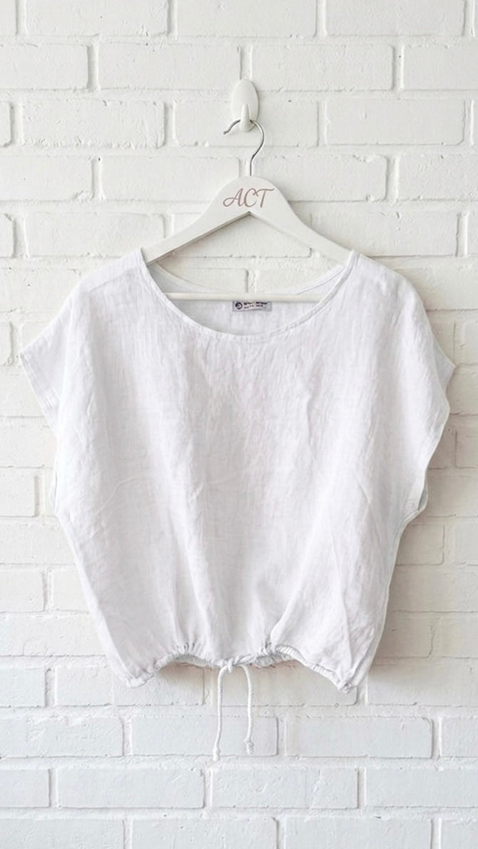 Blusa cordón lino Aurora +5 colores