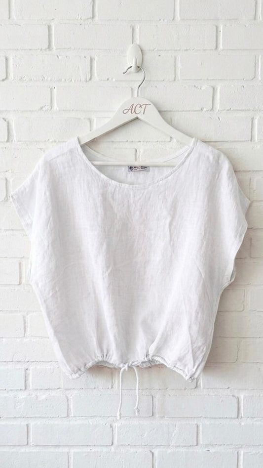 Blusa cordón lino Aurora +5 colores