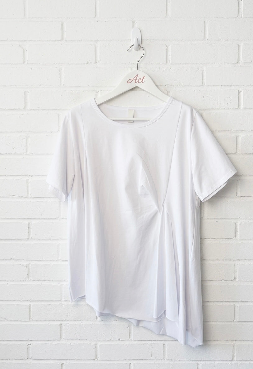 Camiseta asimetría +5 colores